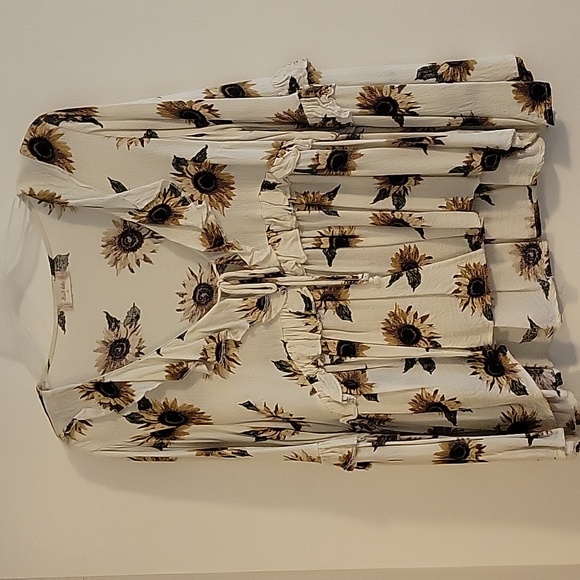 Altard State Ruffle Sunflower Top - Picture 1 of 2